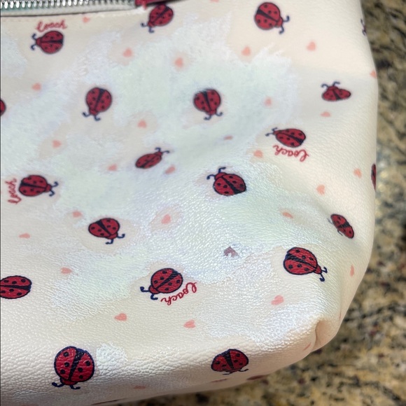 Coach Gallery Tote in Ladybug Floral Print - Flawed Gem DIY Restored - Picture 8 of 16